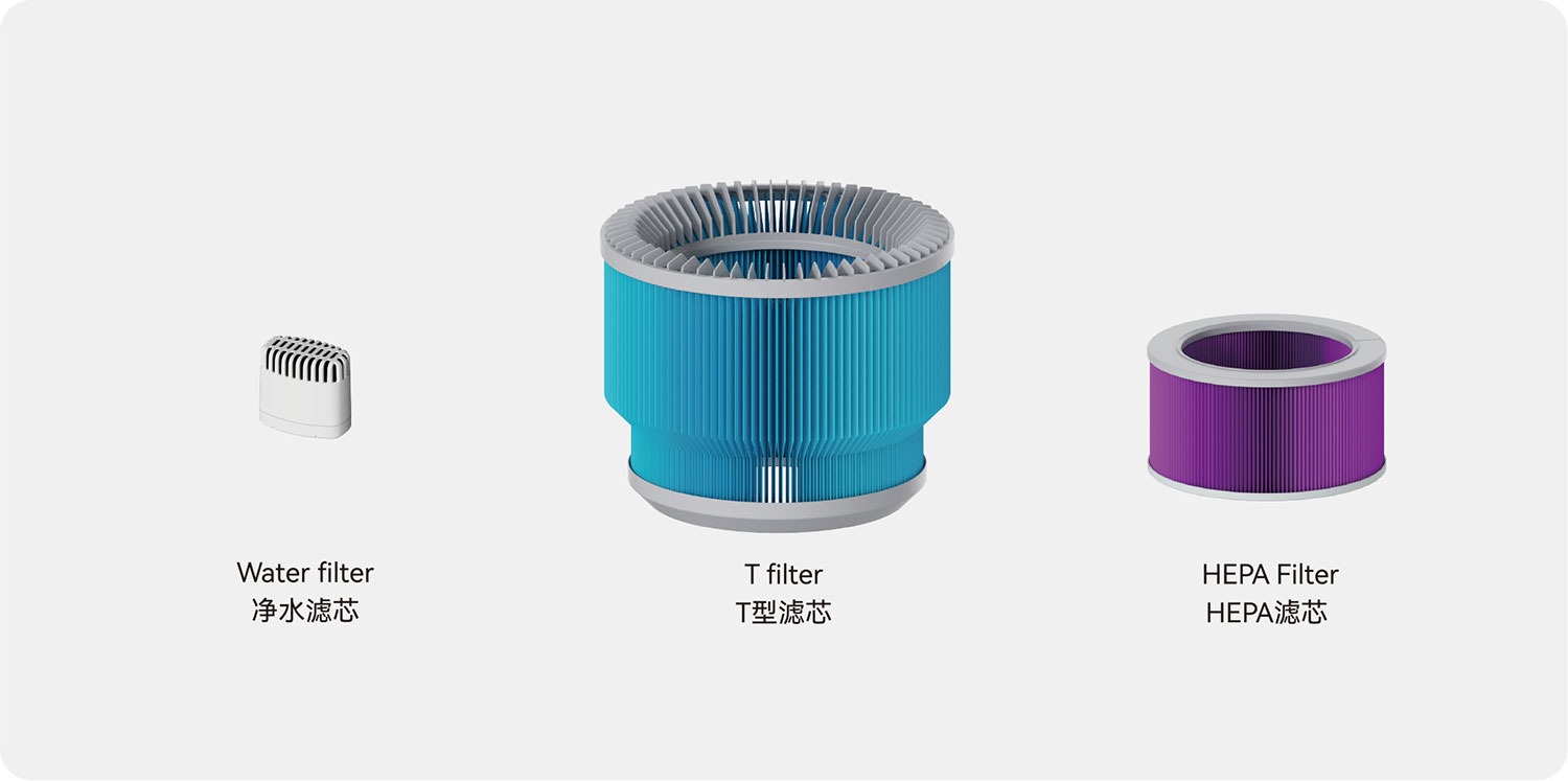 2 in 1·Air Purification Humidifier